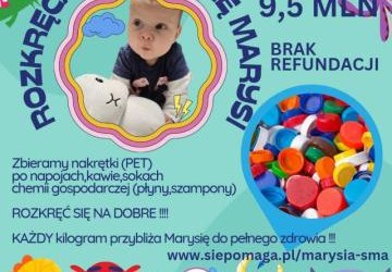 Zbieramy nakrętki dla Marysi