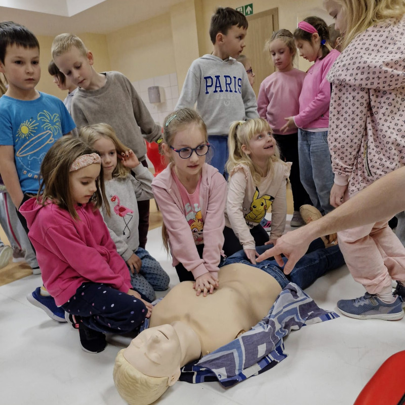 Warsztaty z pomocy przedmedycznej (klasy młodsze)